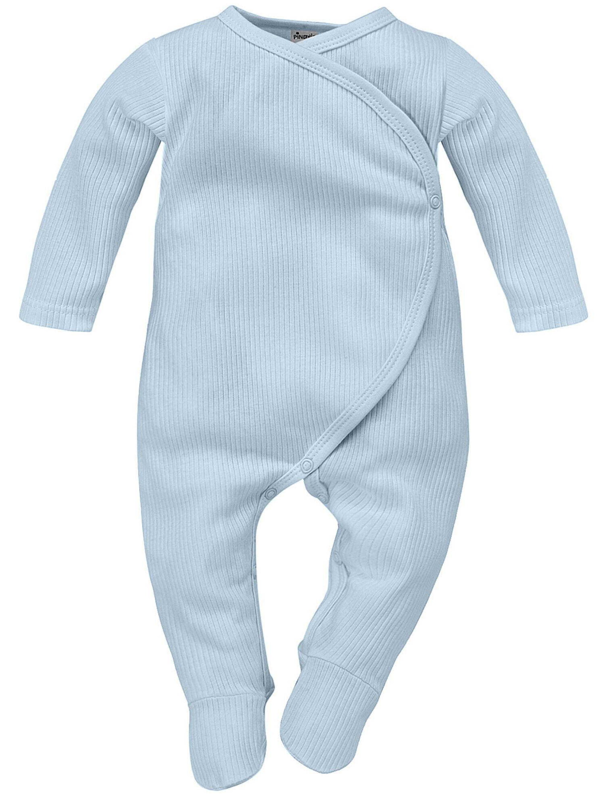 Pinokio Romper/bodysuit in Blue: front