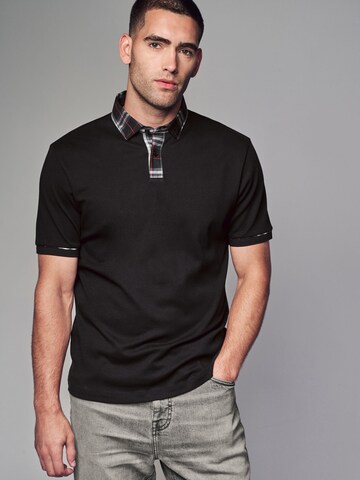 Next Poloshirt in Schwarz