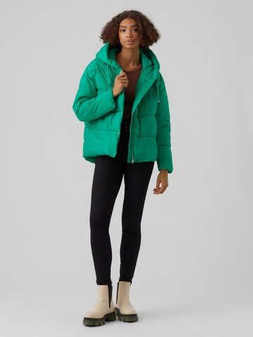 VERO MODA Winterjas in Groen