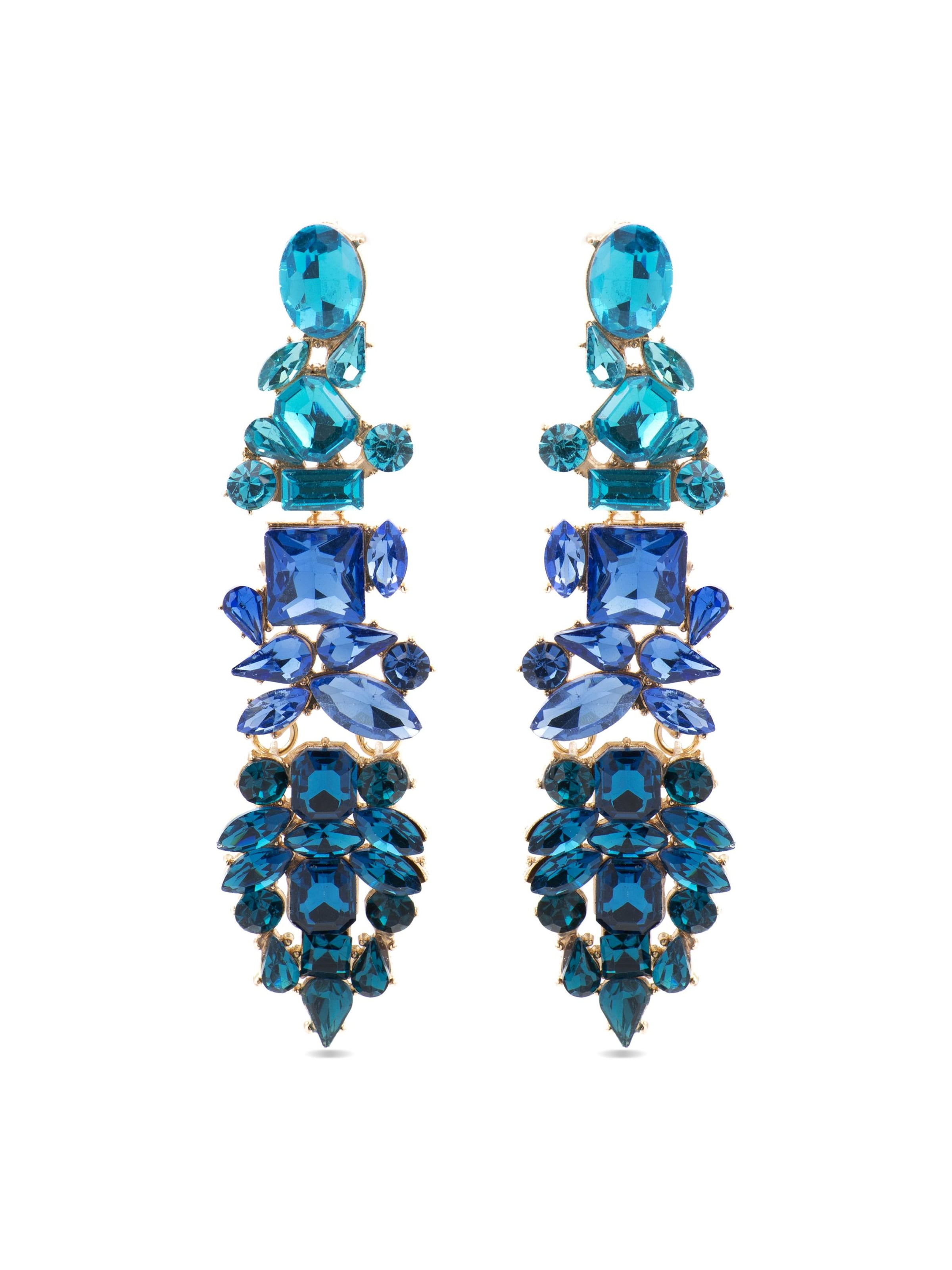 Luxenter - Pendientes 'Karaf' en Mezcla de colores: frente