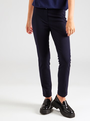 GERRY WEBER Slim fit Trousers in Blue: front