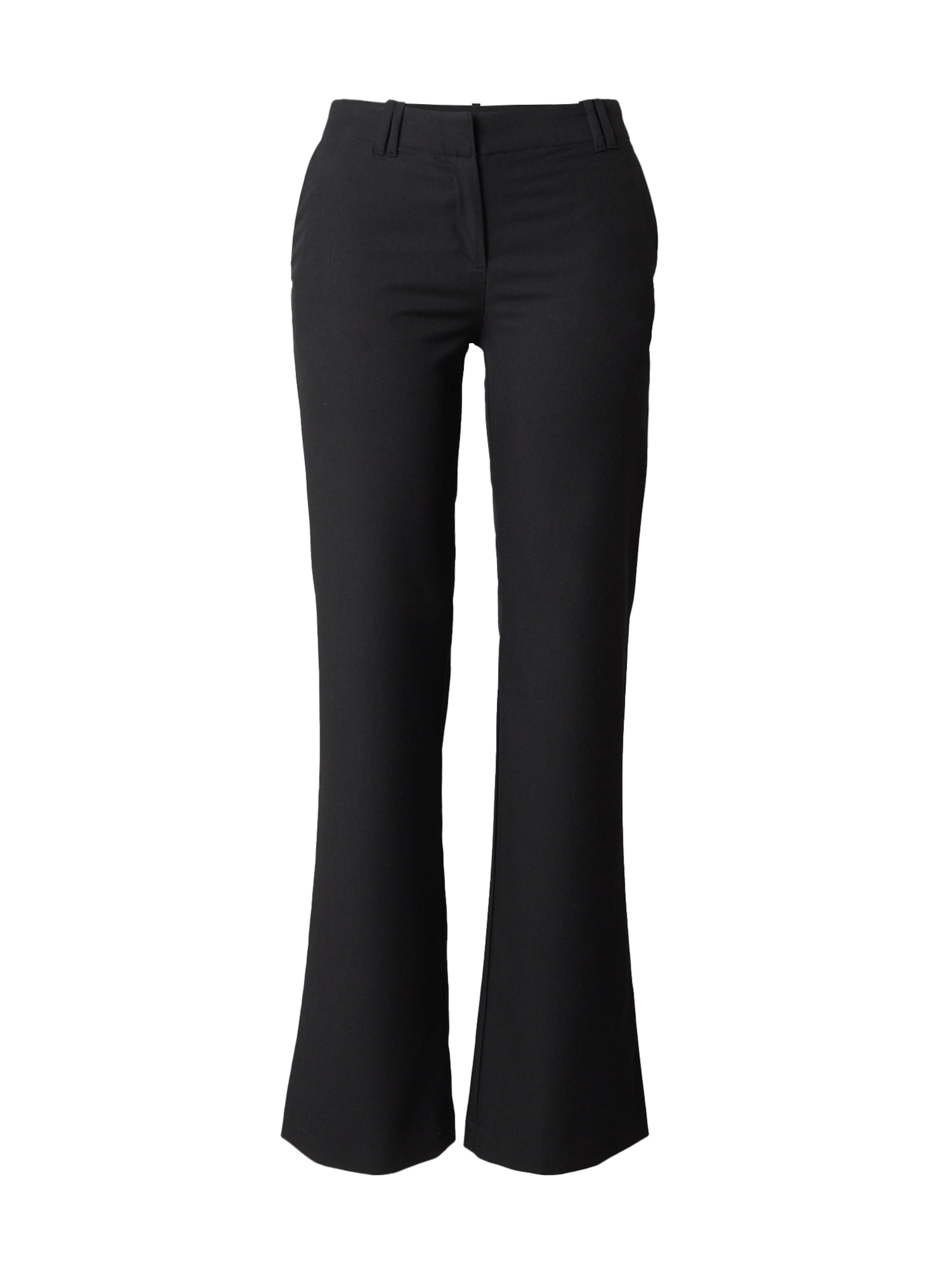 Monki - Pantalón en negro: frente