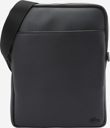 LACOSTE Crossbody Bag in Black: front