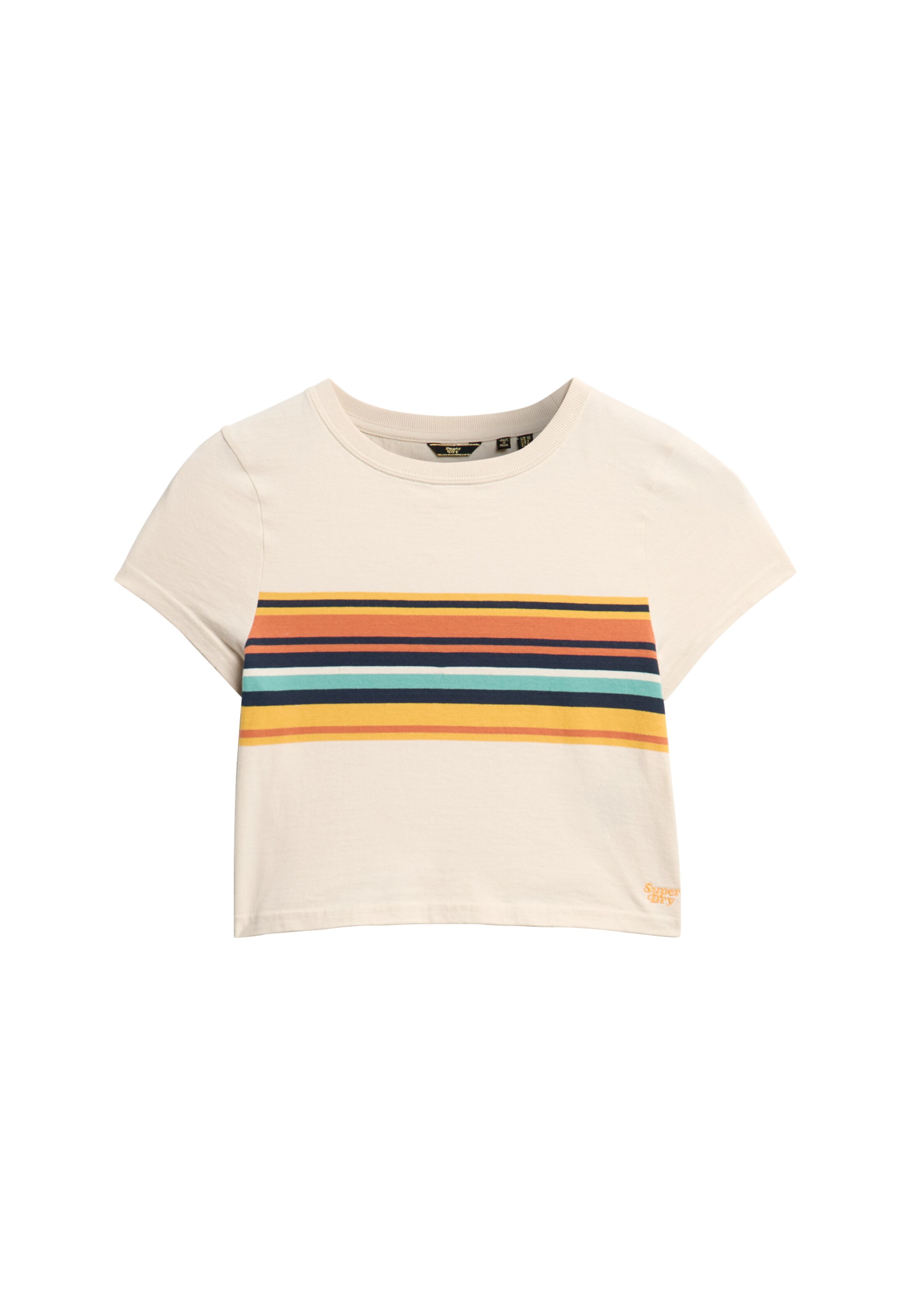 T-shirt Superdry & Co en blanc : devant