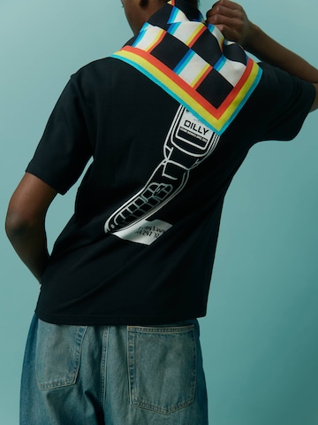 T-Shirt 'Call My Lawyer' DillySocks en noir