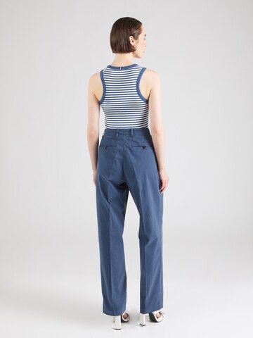Loosefit Pantalon à plis TOMMY HILFIGER en bleu