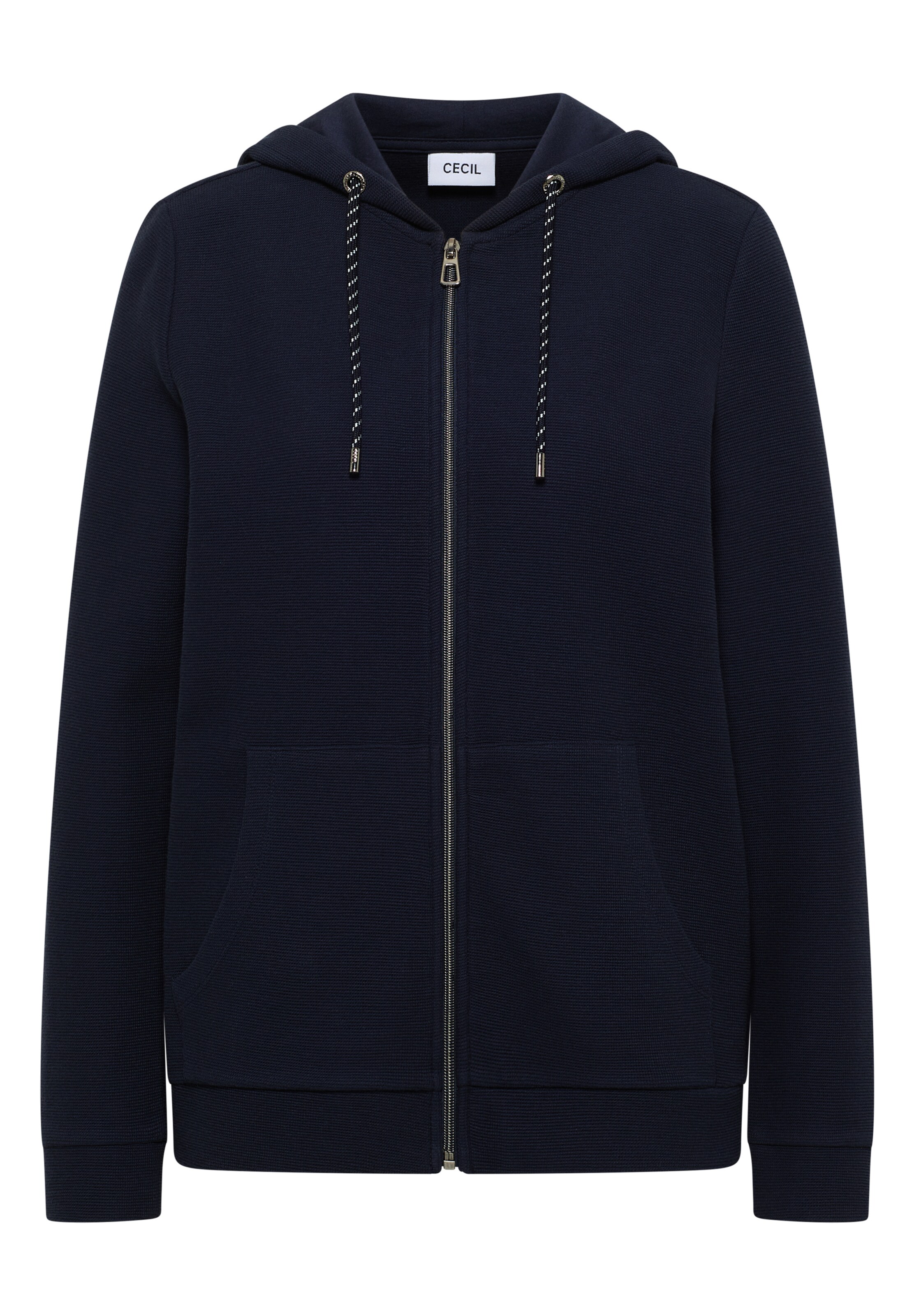 CECIL Knit Cardigan in Blue: front