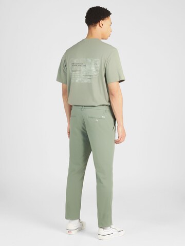 žalia Bruun & Stengade Standartinis „Chino“ stiliaus kelnės 'Olav'