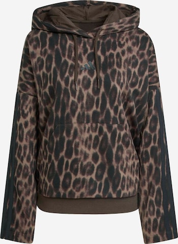 ADIDAS SPORTSWEAR Athletic Sweatshirt in Brown: front