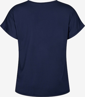 T-shirt fonctionnel Active by Zizzi en bleu