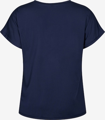 Active by Zizzi T-Shirt in Blau