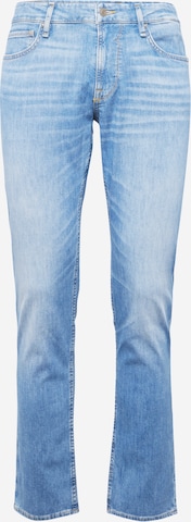 GUESS Tapered Jeans in Blauw: voorkant