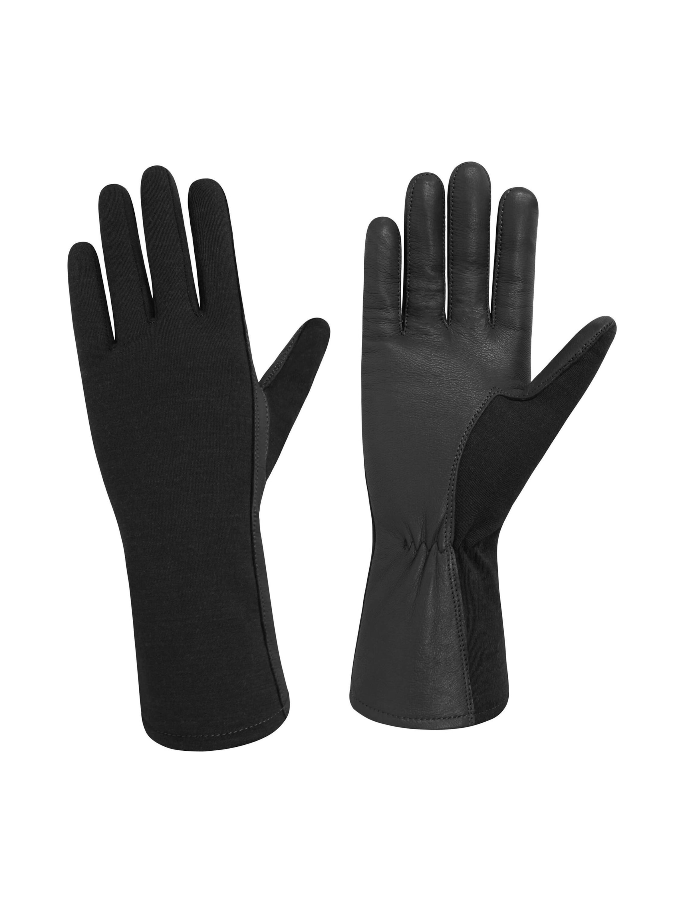 normani Sporthandschuhe 'Córdoba' in Schwarz: Vorderseite