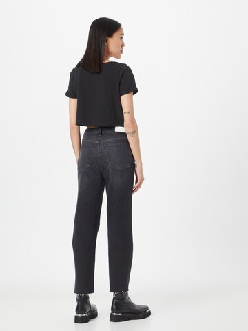 RE/DONE Regular Jeans in Schwarz