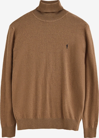 Polo Club Sweater in Brown: front
