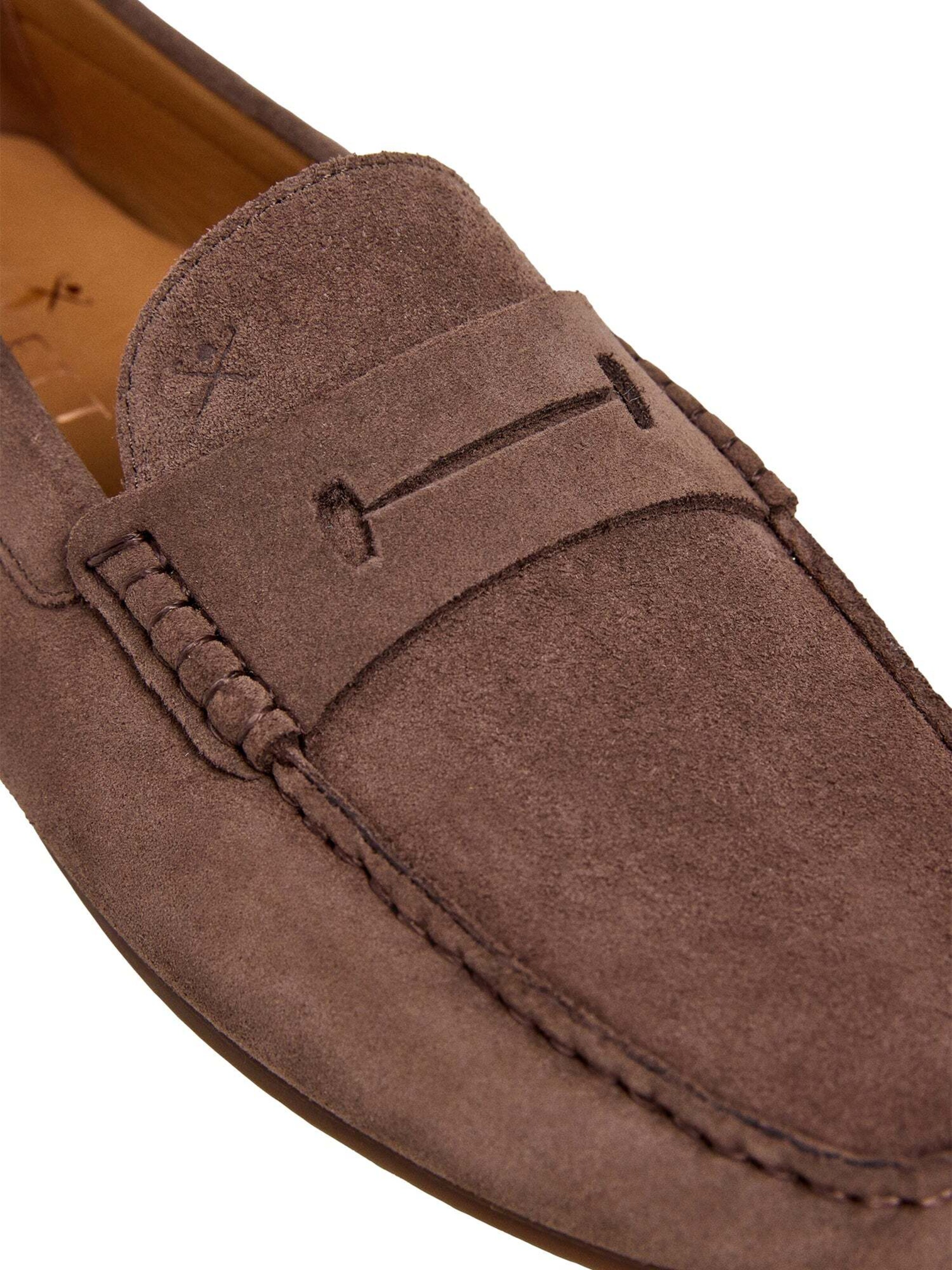 Hackett London Mocassins 'Driver Saddle' in Bruin