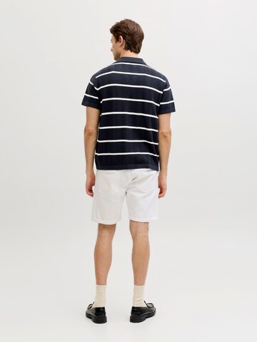 Vestes en maille 'JREBSTANCE' JJ Rebel en bleu