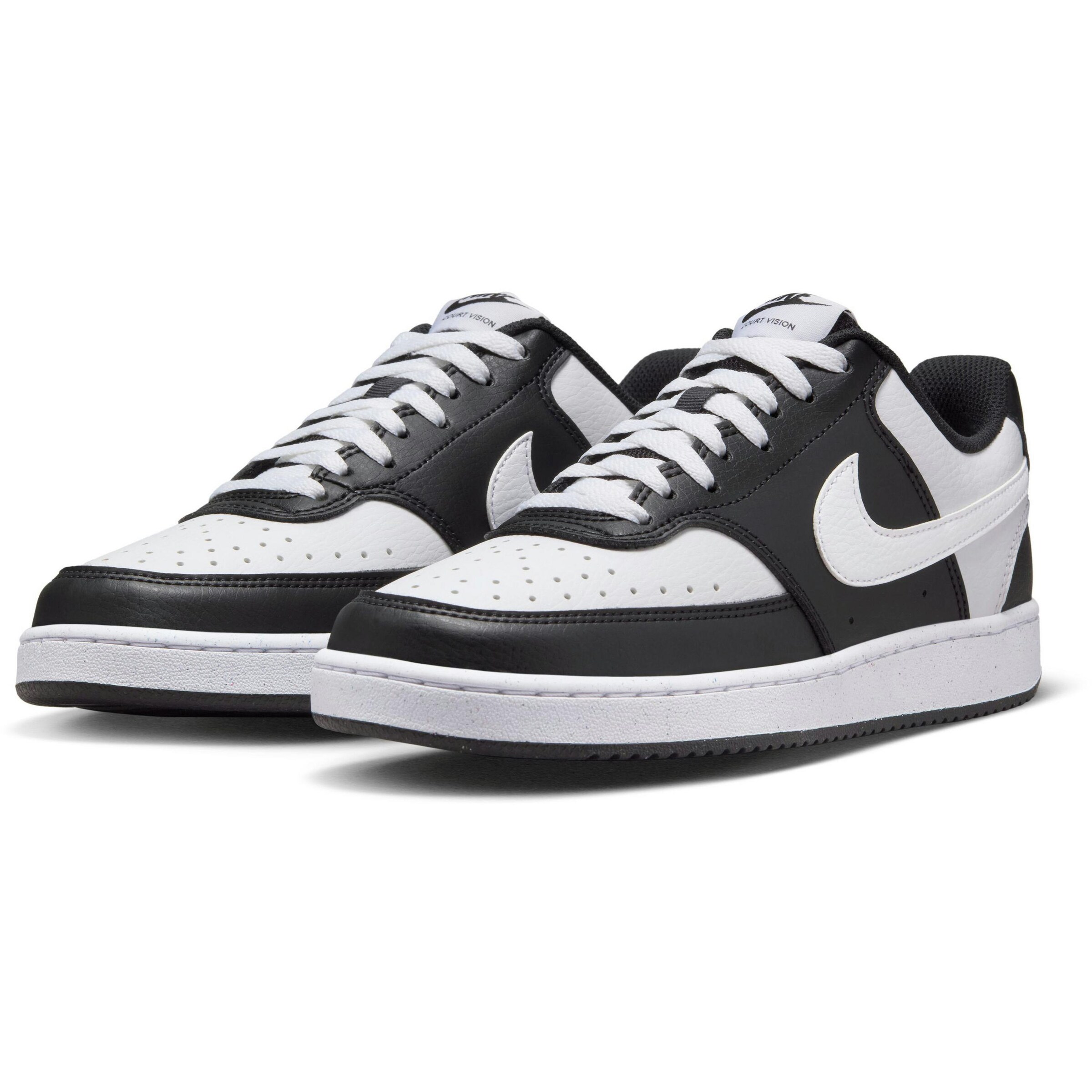 Nike Sportswear Sneakers laag 'Court Vision Next Nature' in Zwart