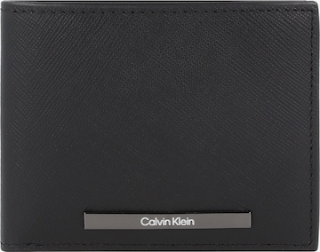 Calvin Klein Wallet in Black: front