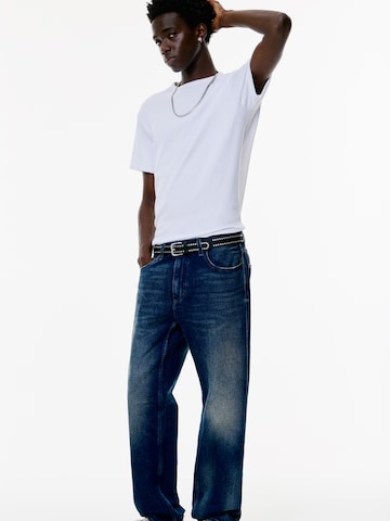 Pull&Bear Loosefit Farmer - kék