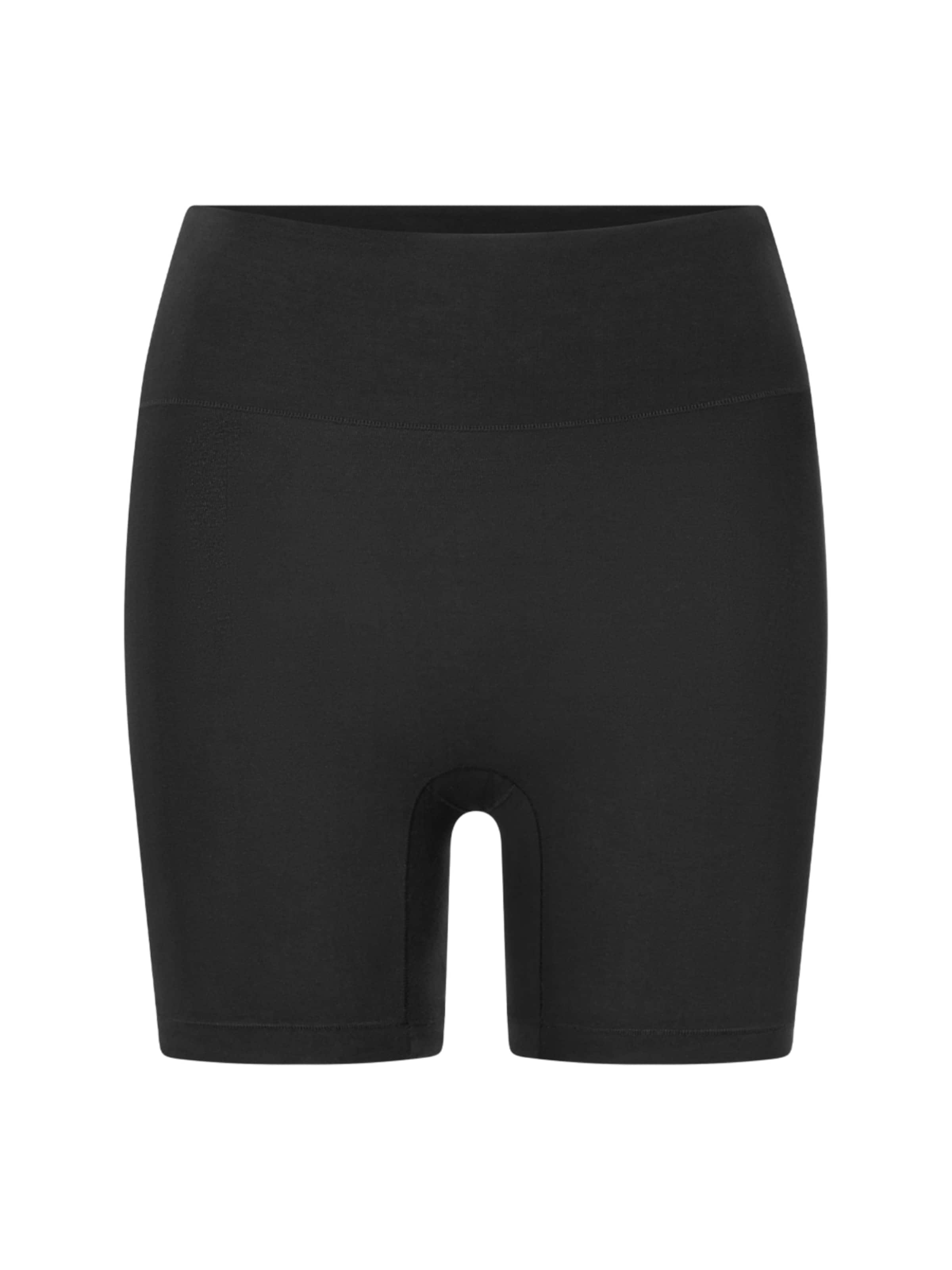 cfab (formerly creamy fabrics) Slimfit Byxa 'Cotton Short' i svart: framsida