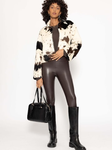 SASSYCLASSY Skinny Hose‌‌ in Braun