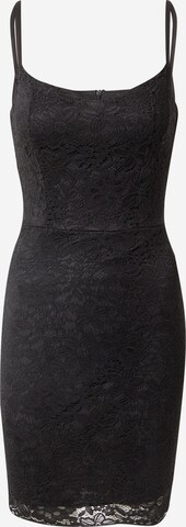 Rochie de cocktail 'MARINA' de la WAL G. pe negru: față