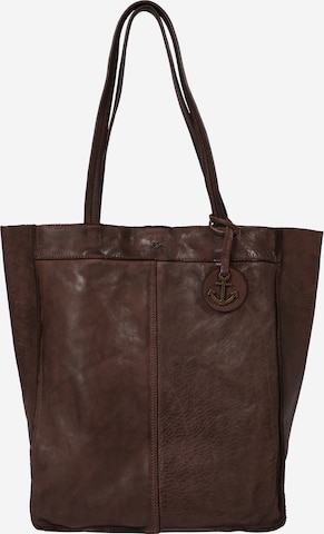 Harbour 2nd Shopper 'Elbe 1' in Brown: front