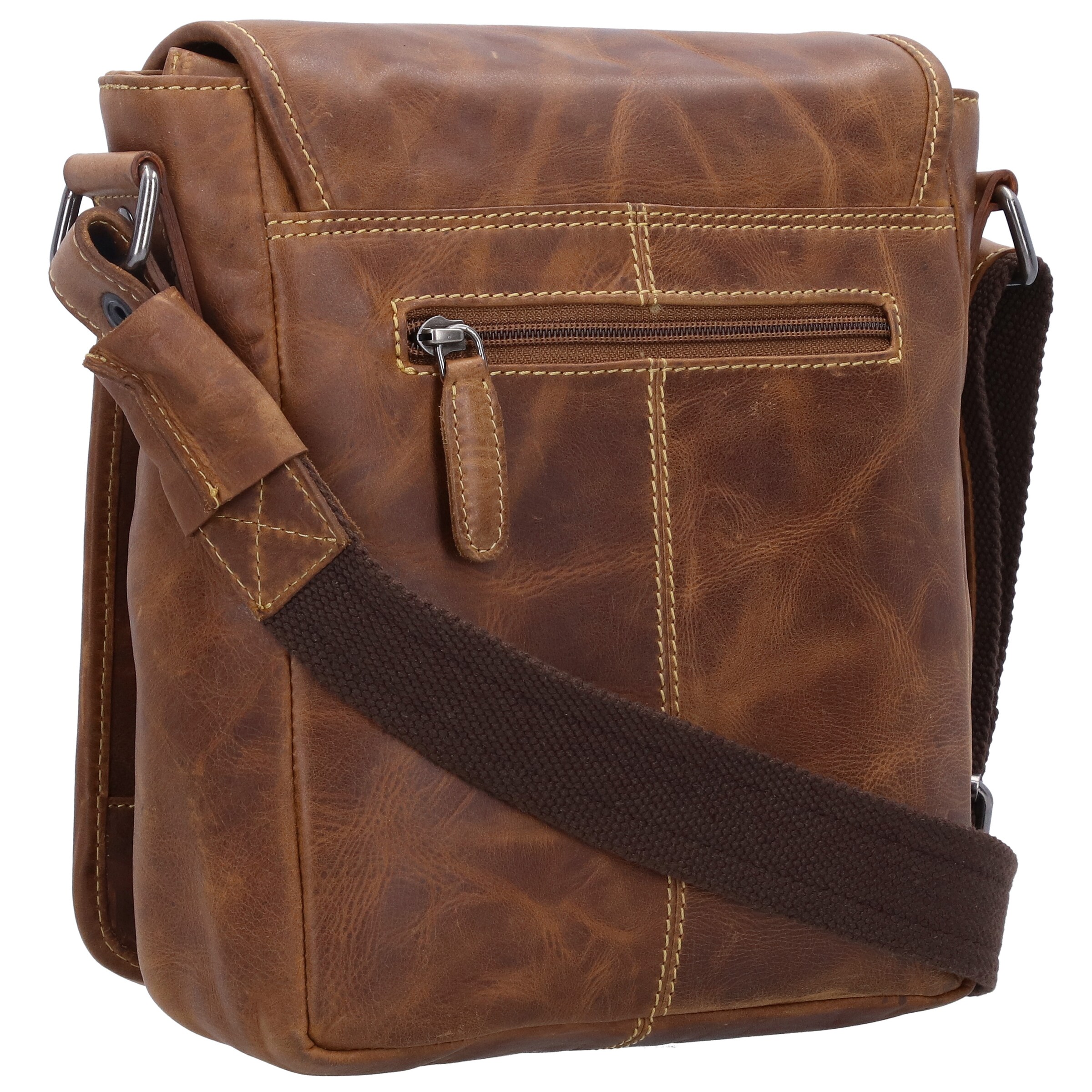 GREENBURRY Umhängetasche in Braun