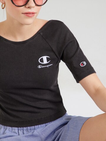 Champion Authentic Athletic Apparel Μπλουζάκι σε μαύρο
