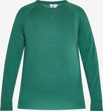 Pull-over MO en vert : devant