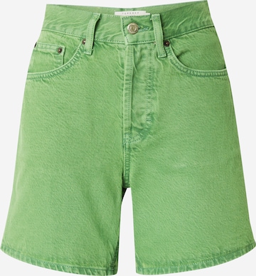 žalia TOPSHOP Standartinis Džinsai 'Editor': priekis