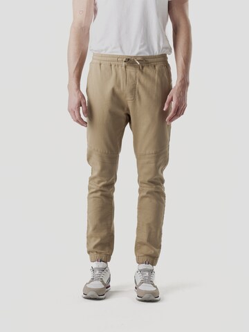 KOROSHI Дънки Tapered Leg Панталон в бежово: отпред