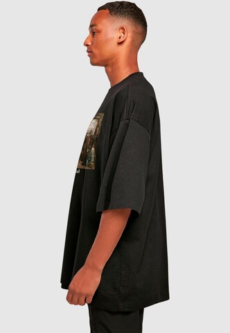 Mister Tee Shirt 'Club New' in Zwart