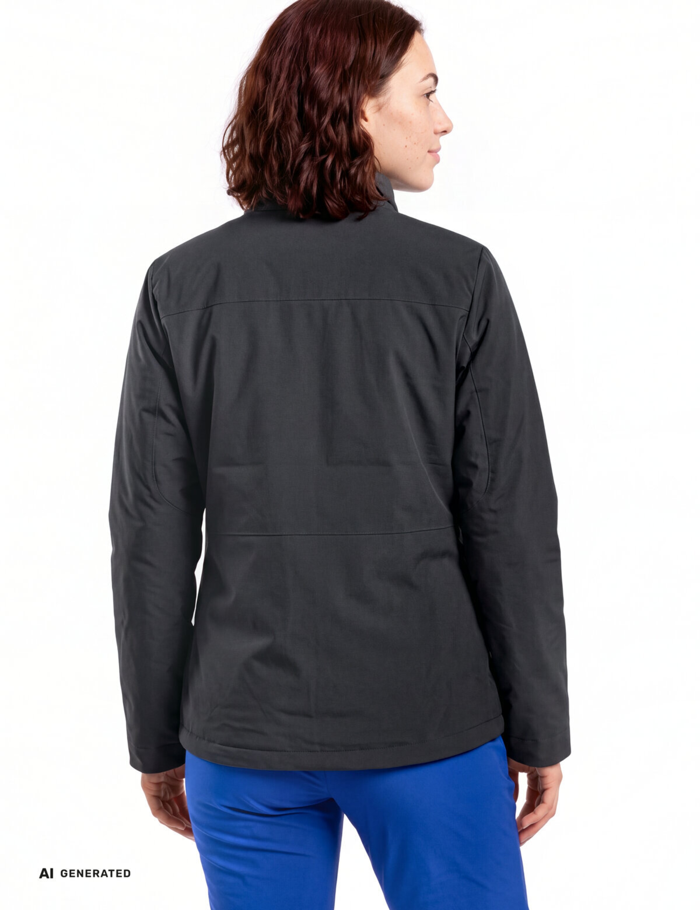 VAUDE Morkon Wool-lined Jacket in Schwarz