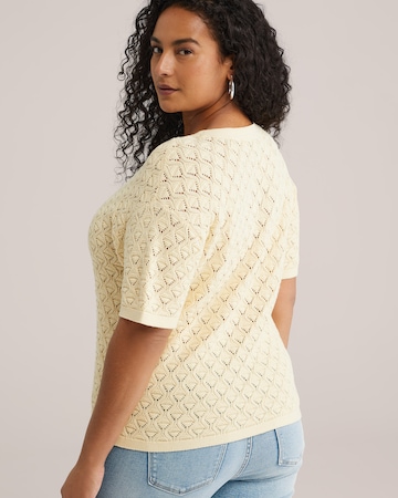 WE Fashion Pullover in Gelb