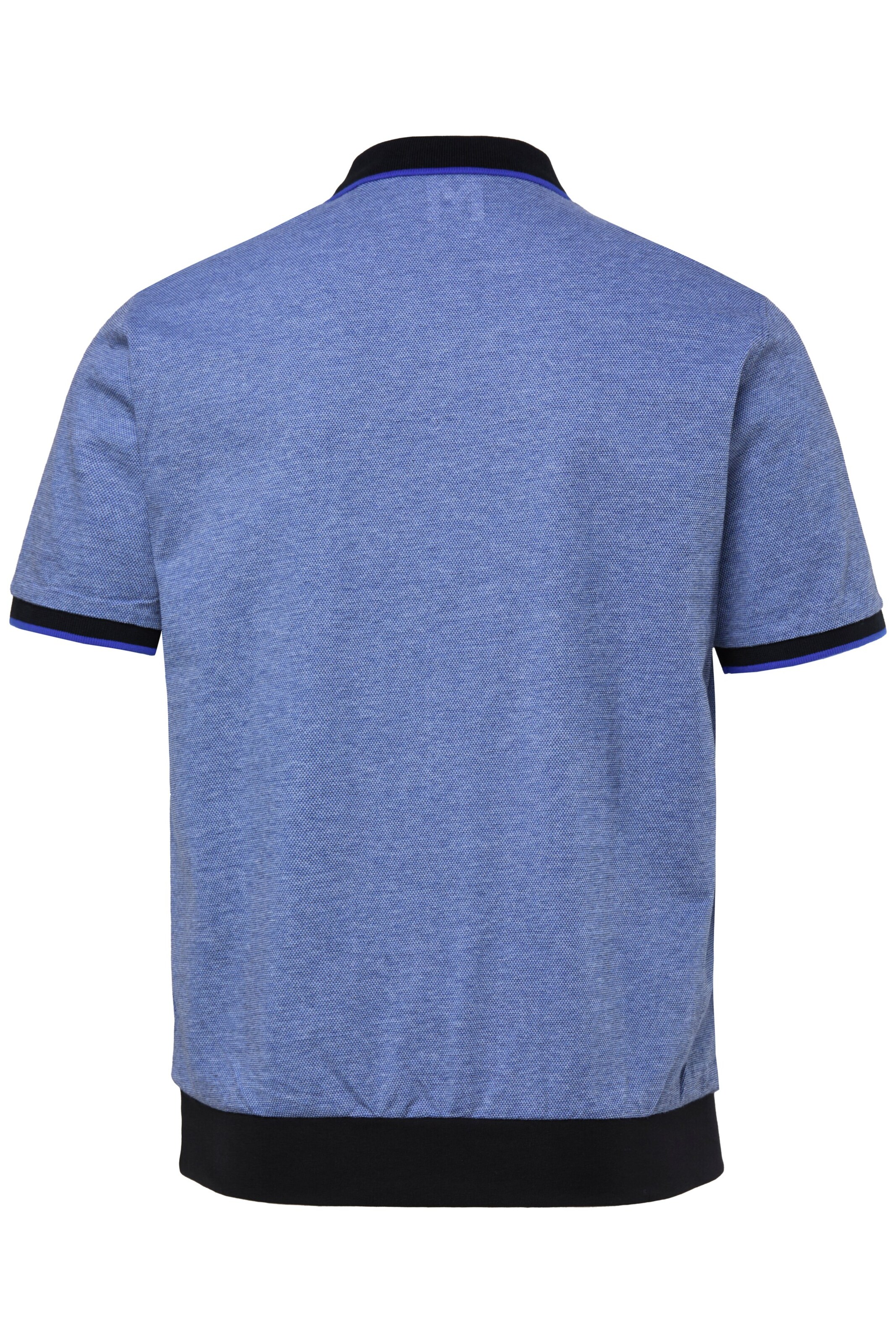Men Plus Shirt in Blauw