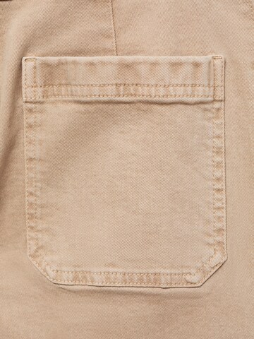 MANGO Wide Leg Farkut 'CATHERIN' värissä beige