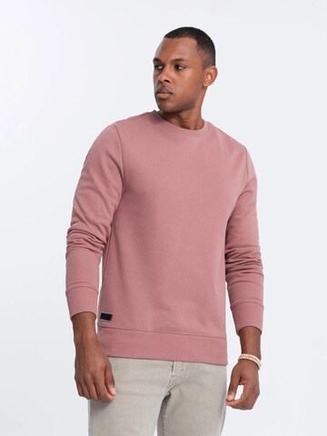 Ombre Sweatshirt 'OM-SSBN-0159' in Roze