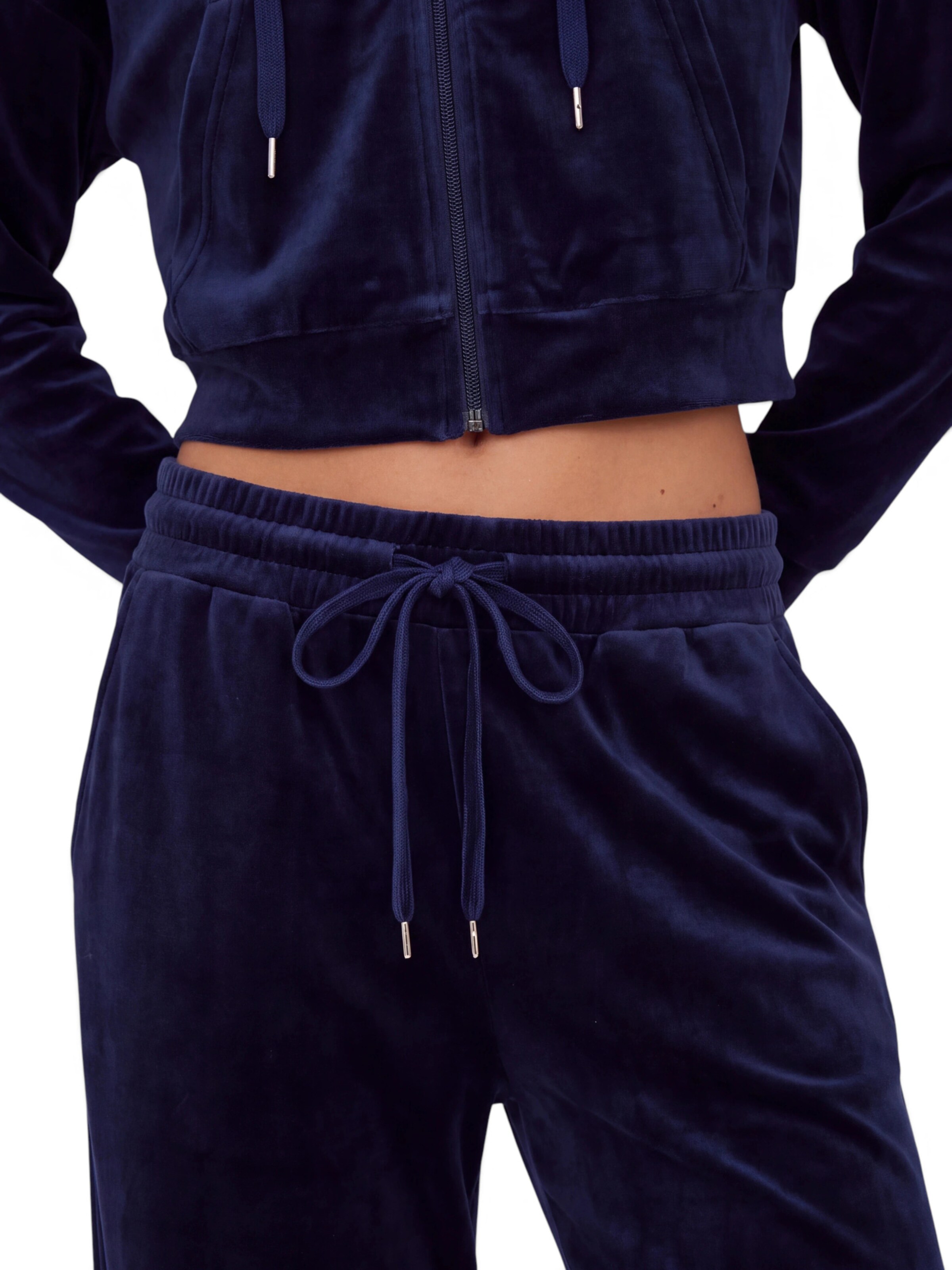 CHOLIDOU Flared Trousers in Blue
