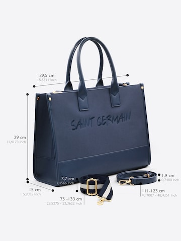 Ateliers Saint Germain - Shopper 'QUARTIER LATIN' en azul
