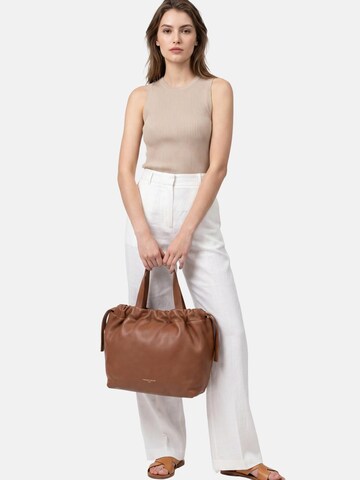 Borsa a mano di Virginia Rhinè in marrone