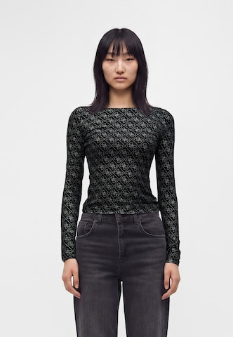 GUESS - Camiseta 'TEODORA' en negro: frente