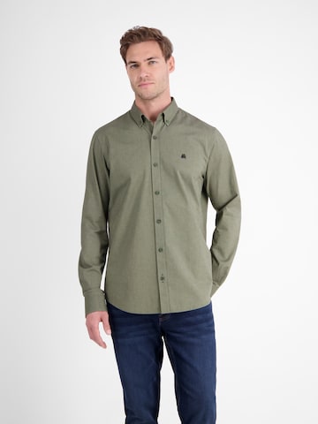 LERROS Regular fit Business Shirt in Green: front