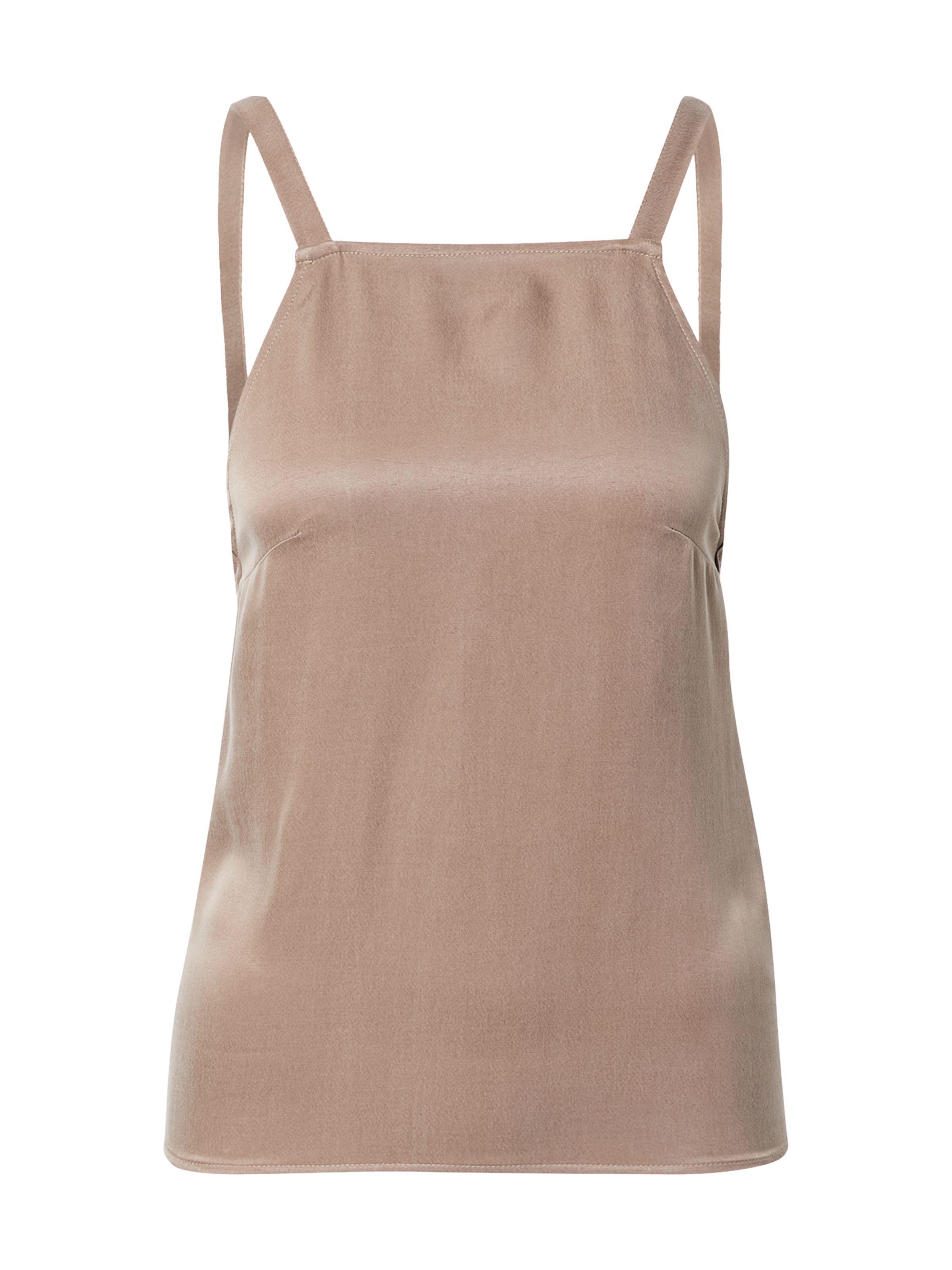 A LOT LESS Top 'Flores' in Brown: front