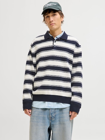 Pullover 'JORNOSTALGIA' di JACK & JONES in blu: frontale