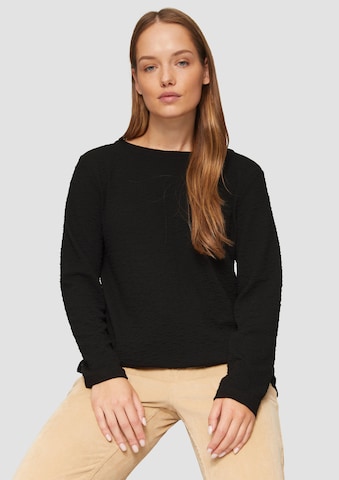 Sweat-shirt s.Oliver en noir