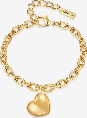 Yokoamii Bracelet in Gold: front