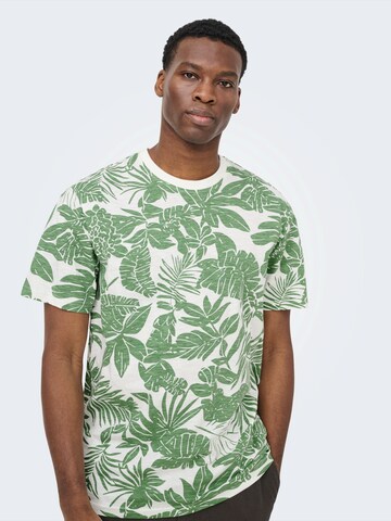 smėlio Only & Sons Marškinėliai 'ONSPERRY'