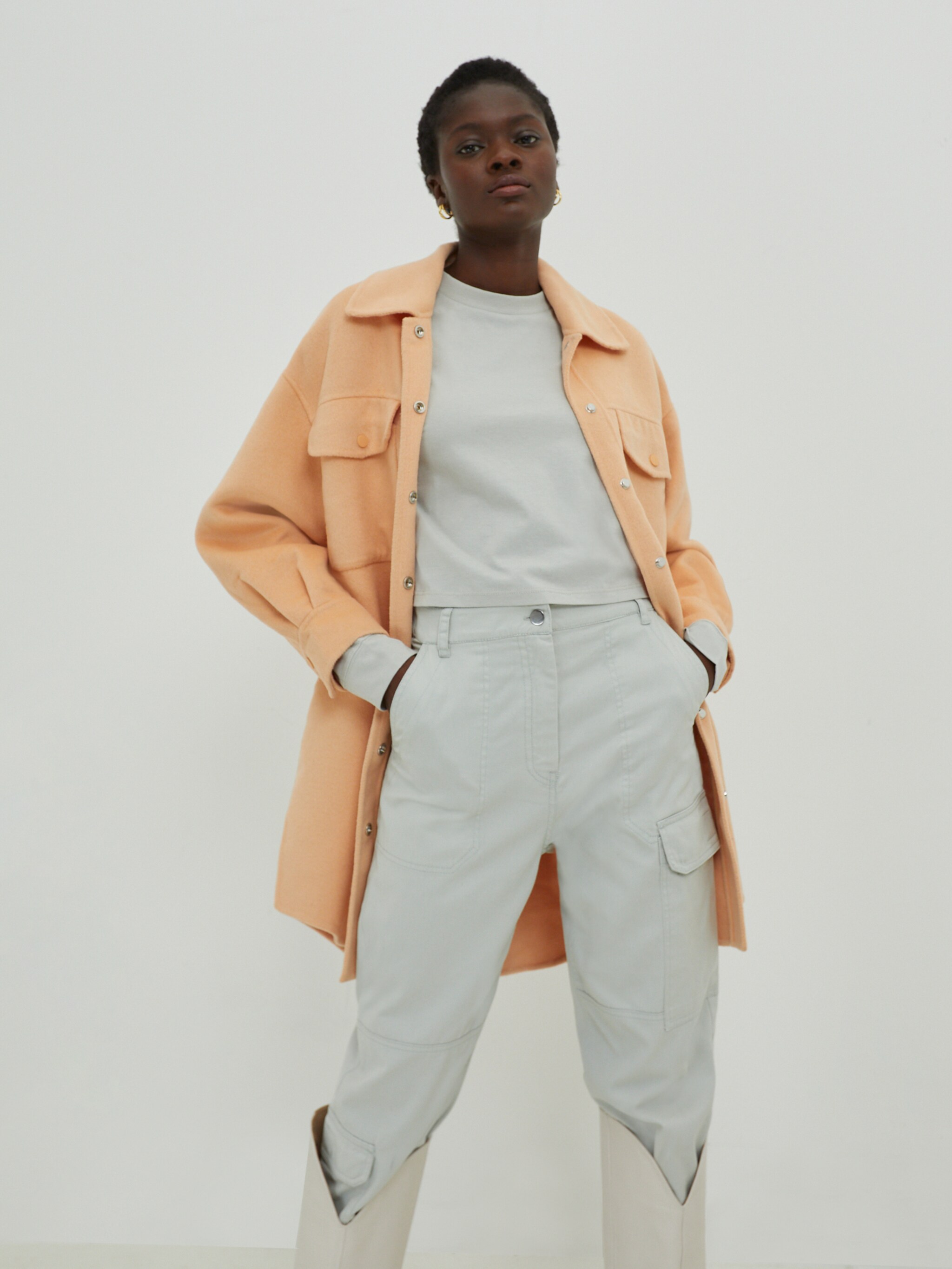 EDITED Produkte Jacke 'Harley' apricot